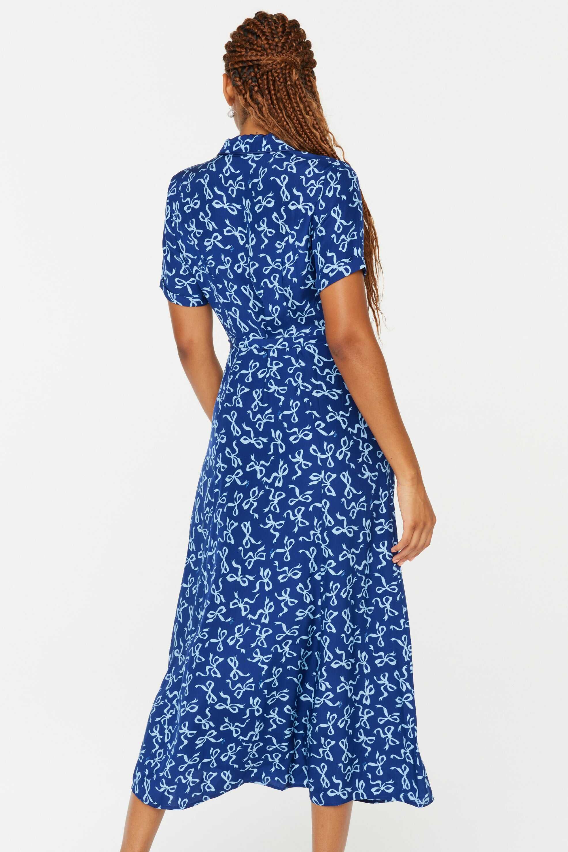 Silk Long Maria Dress
