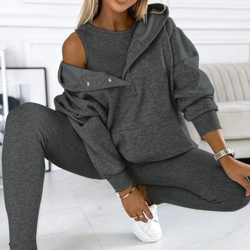 Casual Comfort Sweatshirt Suit