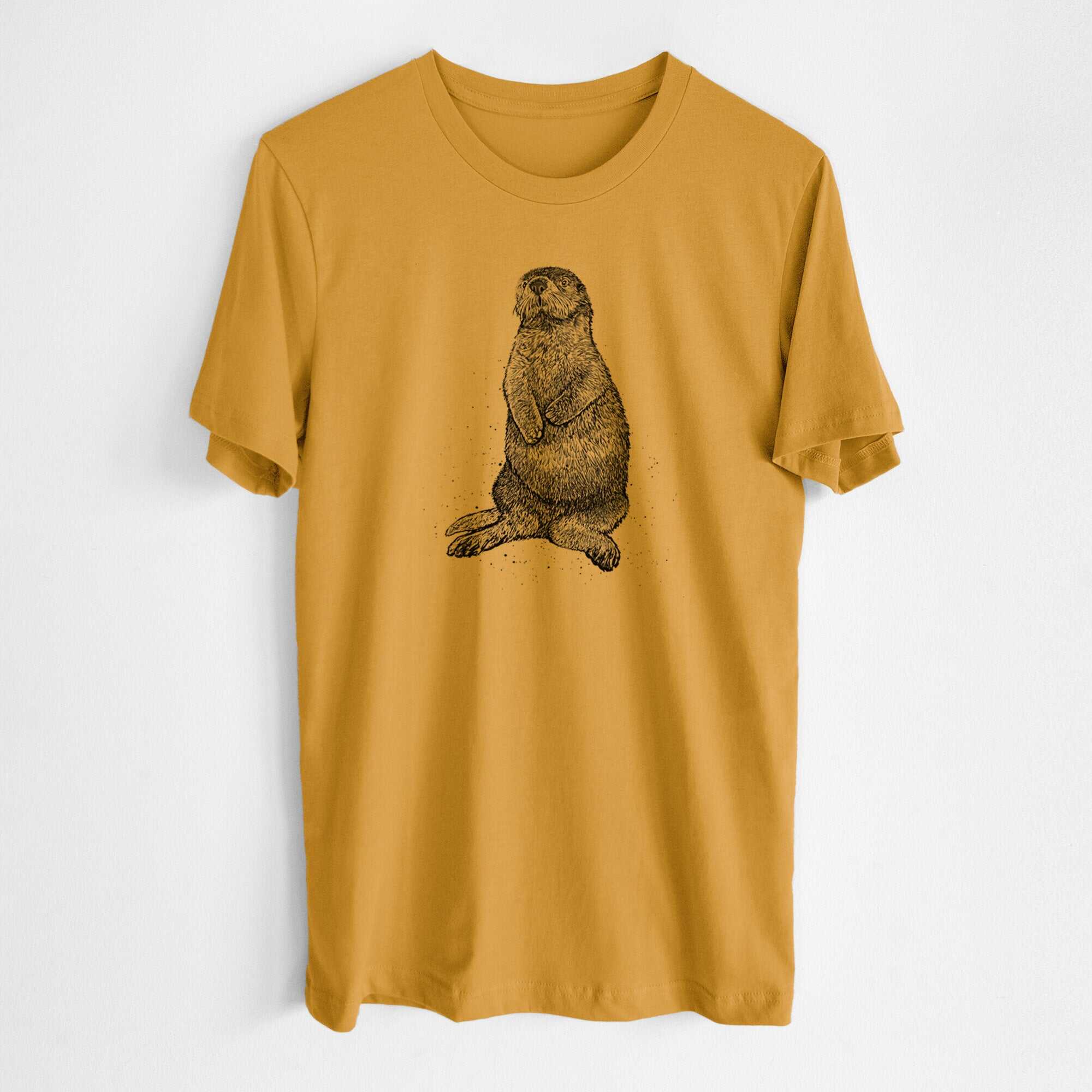 Enhydra lutris - California Sea Otter - Lightweight 100% Cotton Unisex Crewneck