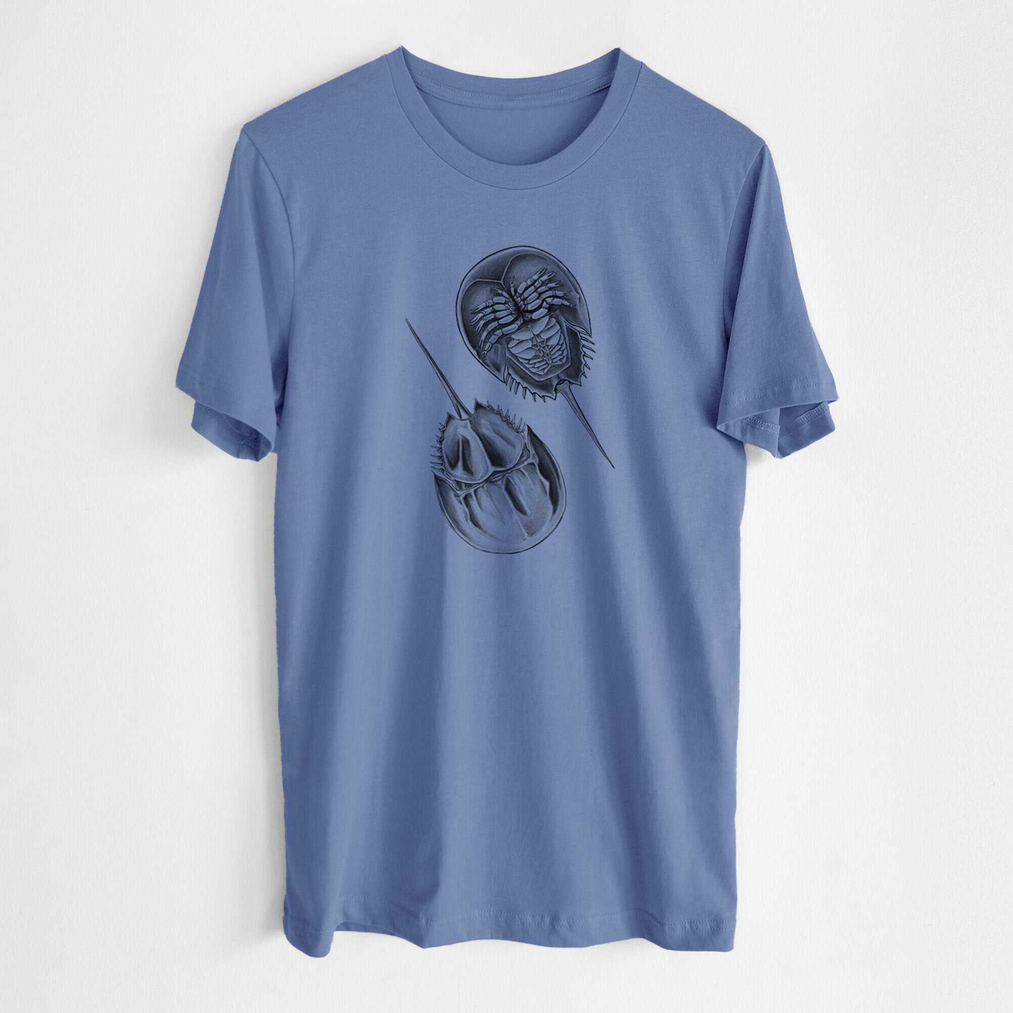 Atlantic Horseshoe Crab - Limulidae polyphemus - Lightweight 100% Cotton Unisex Crewneck