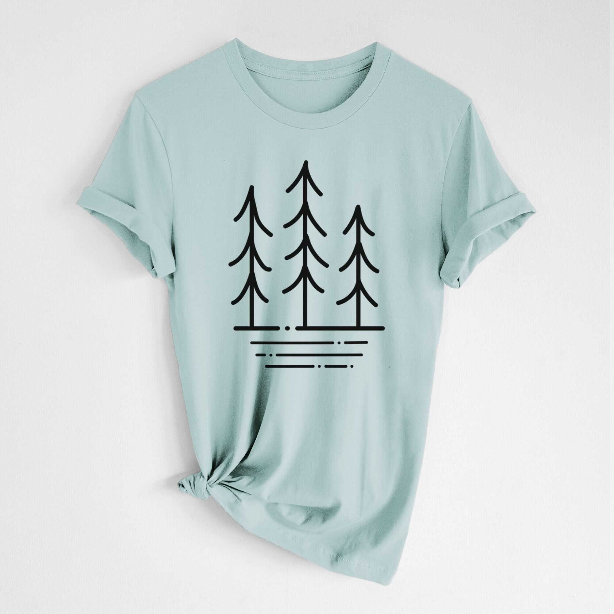 Three Trees - Lightweight 100% Cotton Unisex Crewneck