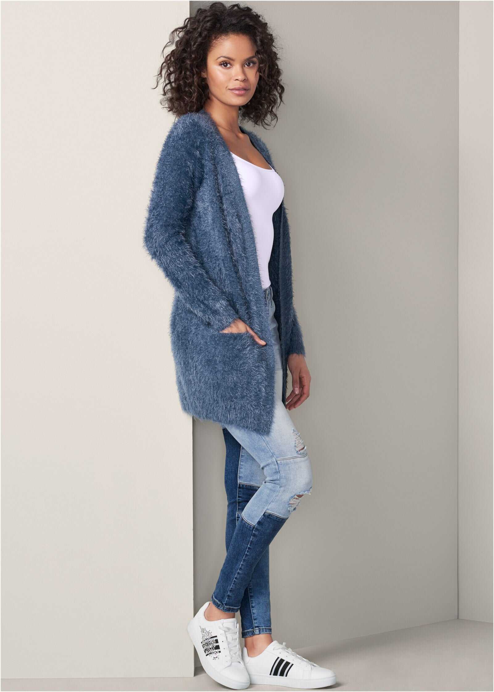 Cozy Cardigan - Dark Blue