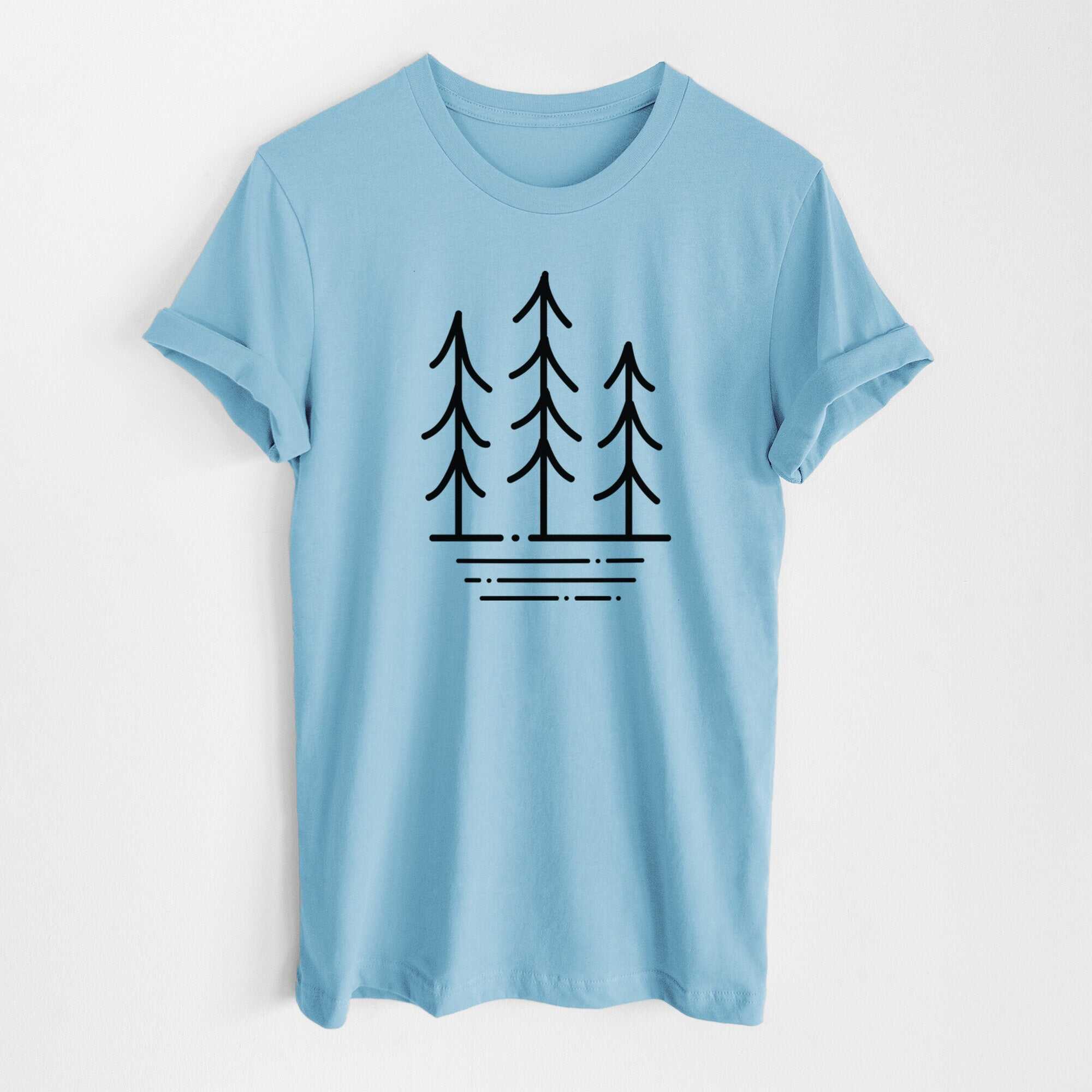 Three Trees - Lightweight 100% Cotton Unisex Crewneck