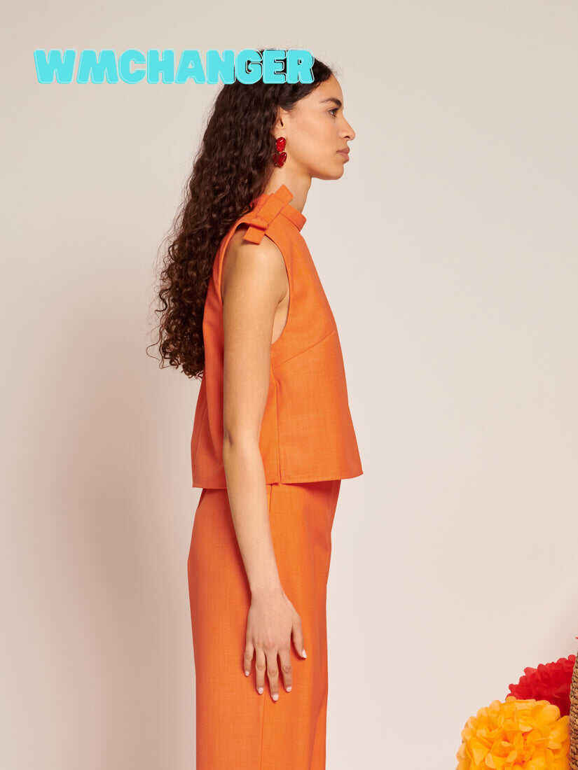 Neroli Bow Crop Top