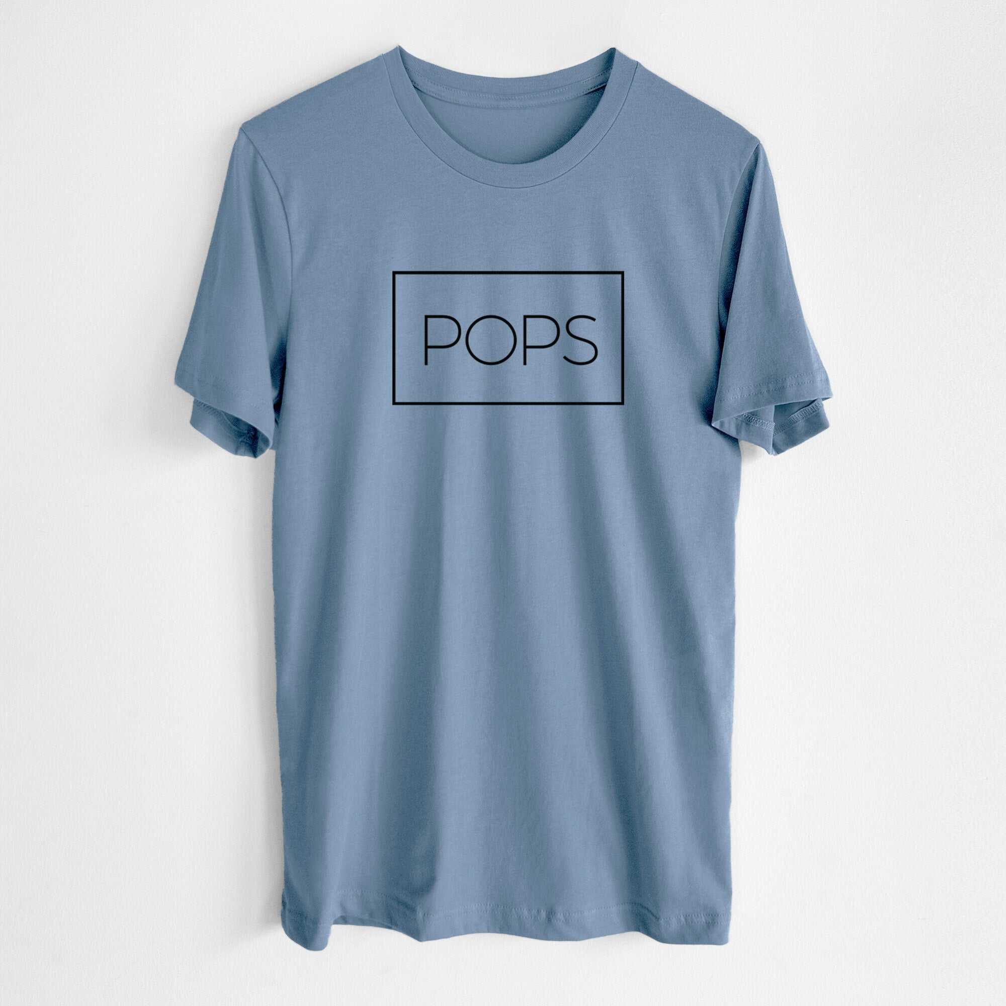 Pops Boxed 1 line - Lightweight 100% Cotton Unisex Crewneck