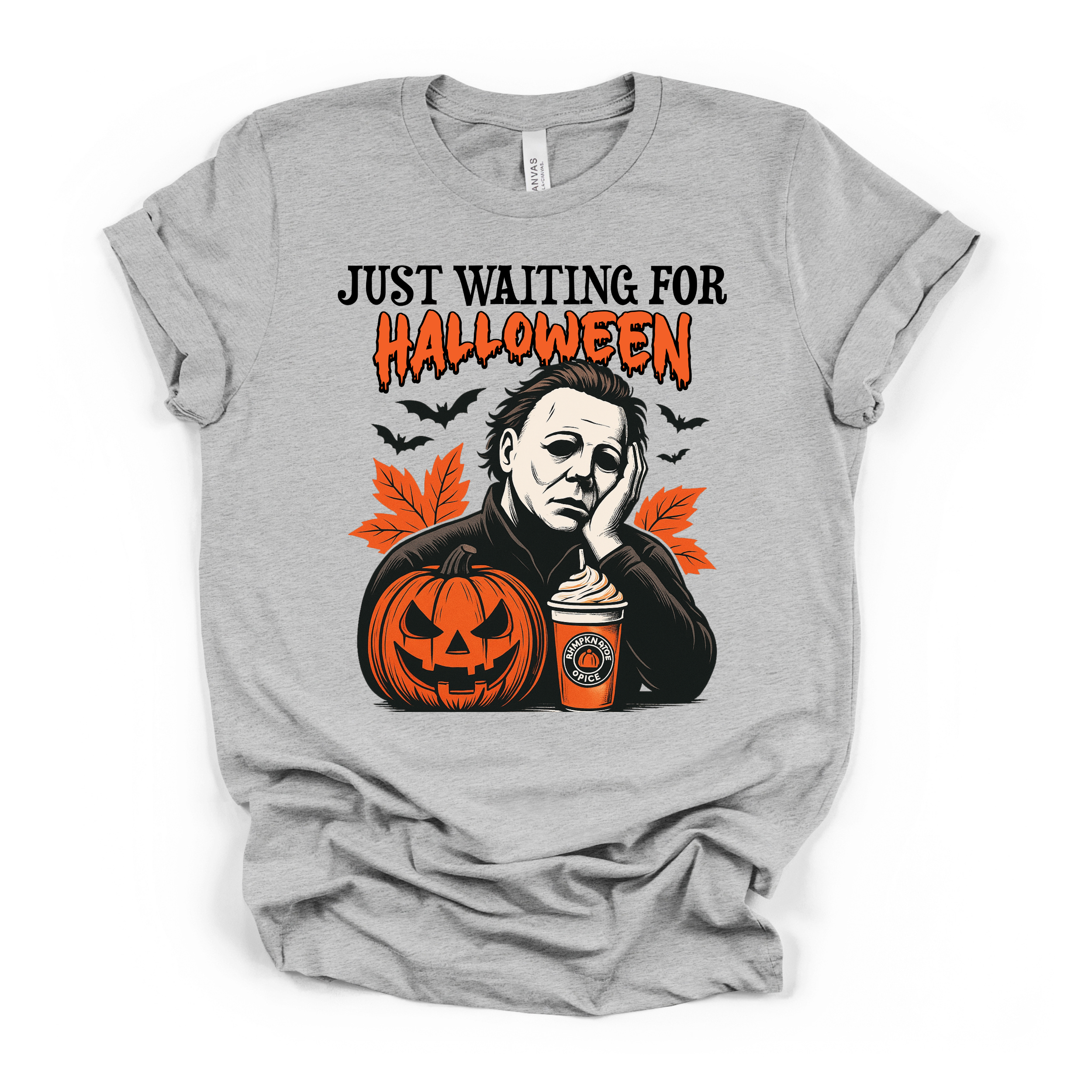 Just Waiting For Halloween T Shirt
