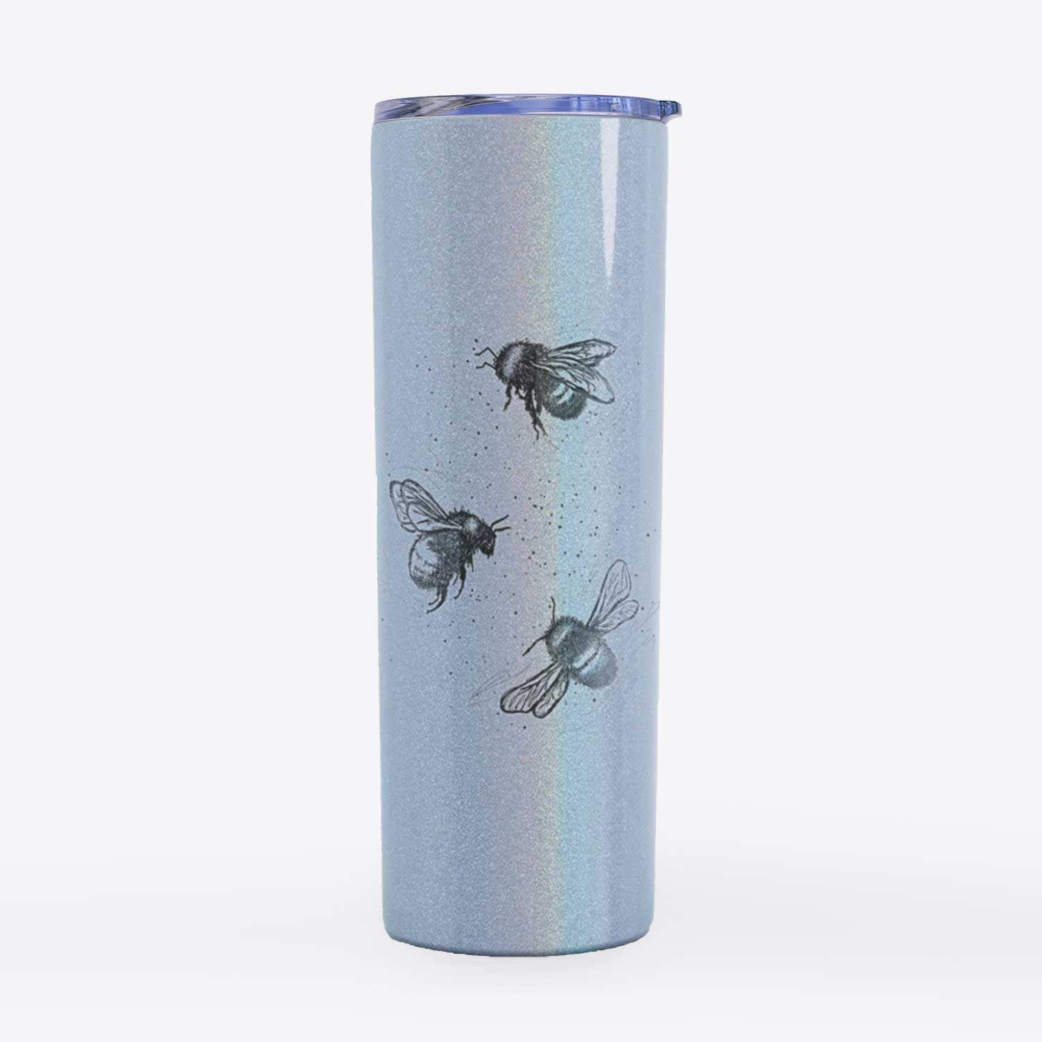 American Bumblebee Trio - Bombus Pensylvanicus - 20oz Skinny Tumbler