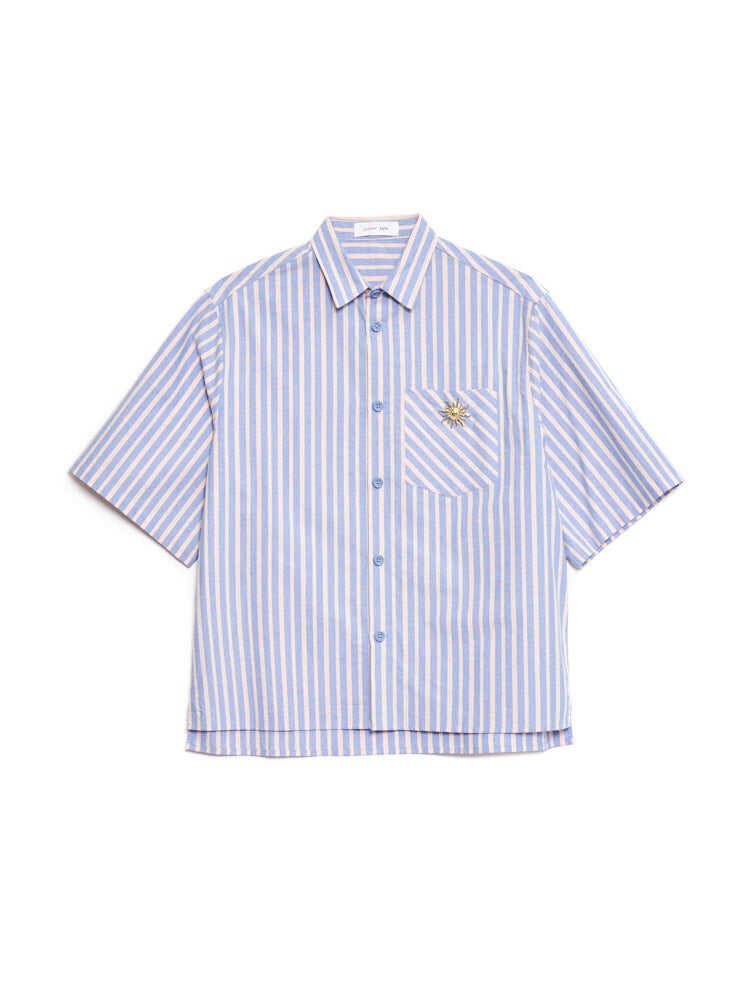 Verano Boxy Striped Shirt