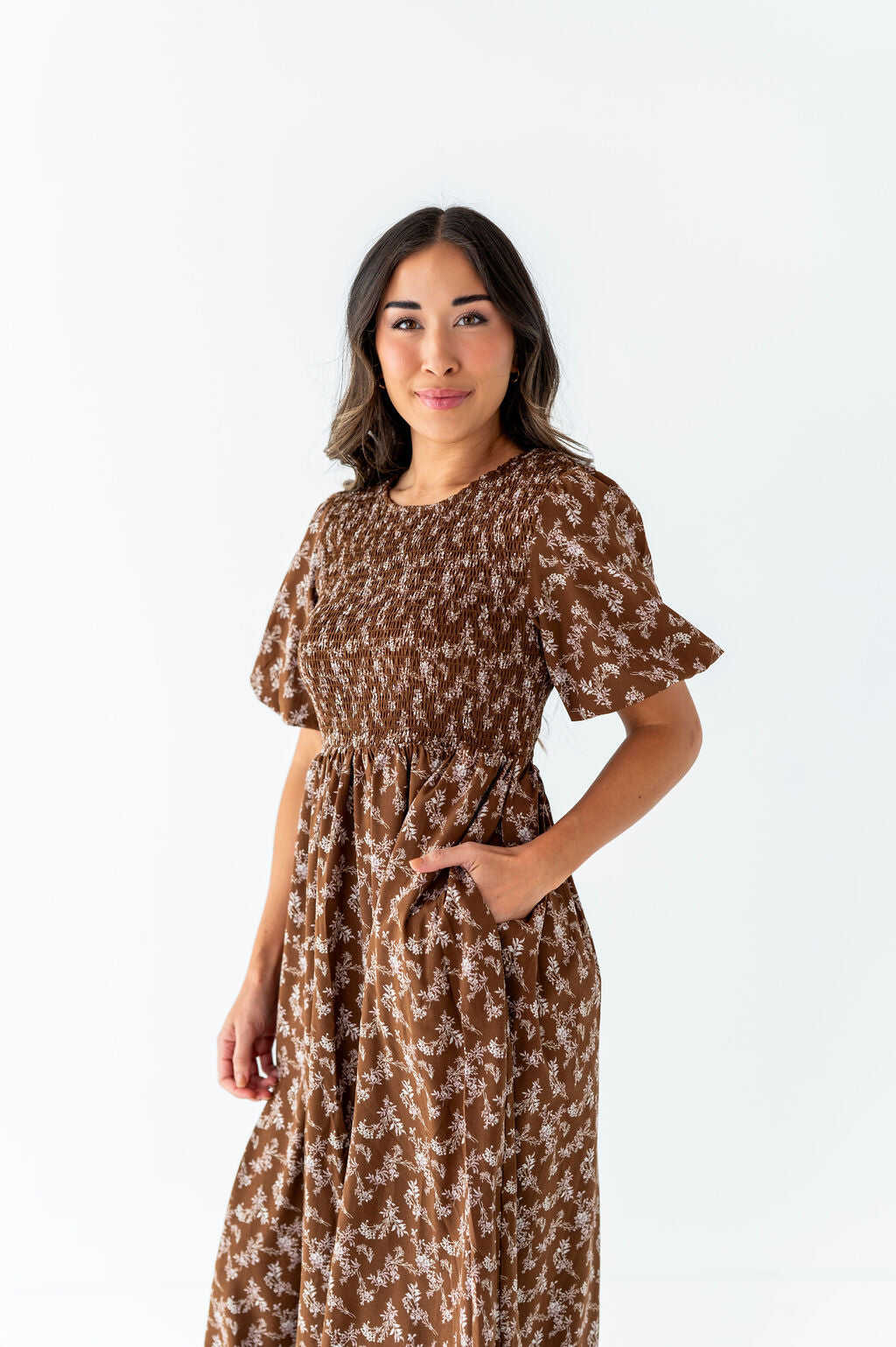 Mallory Smocked Dress - Size Small, 2X, & 3X Left