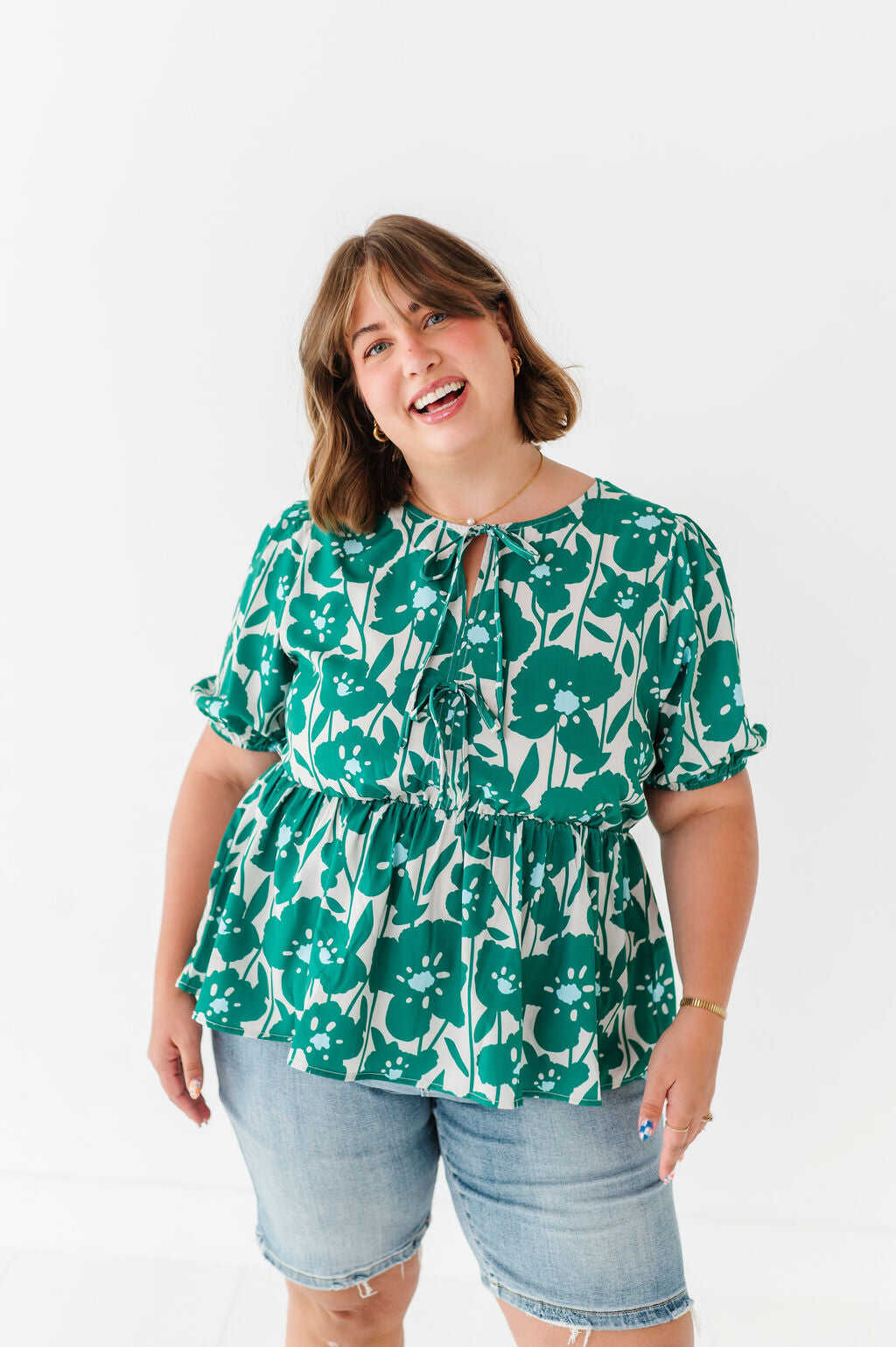 Evana Tie Blouse