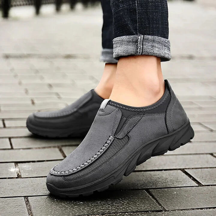 (⏰Clearance Sale)Men's Comfortable Orthopedic Shoes Arch Support Waterproof Lightweight Loafers