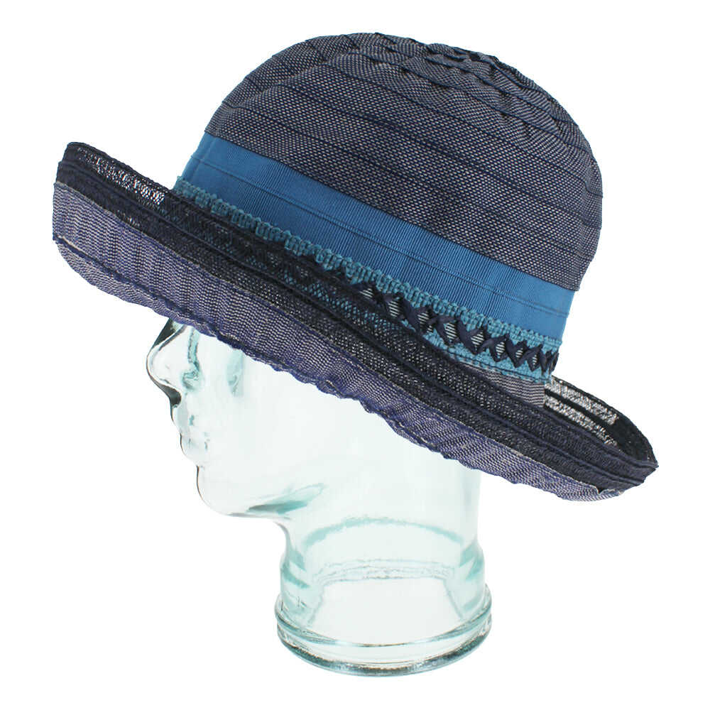 Rolled Brim Sun Hat