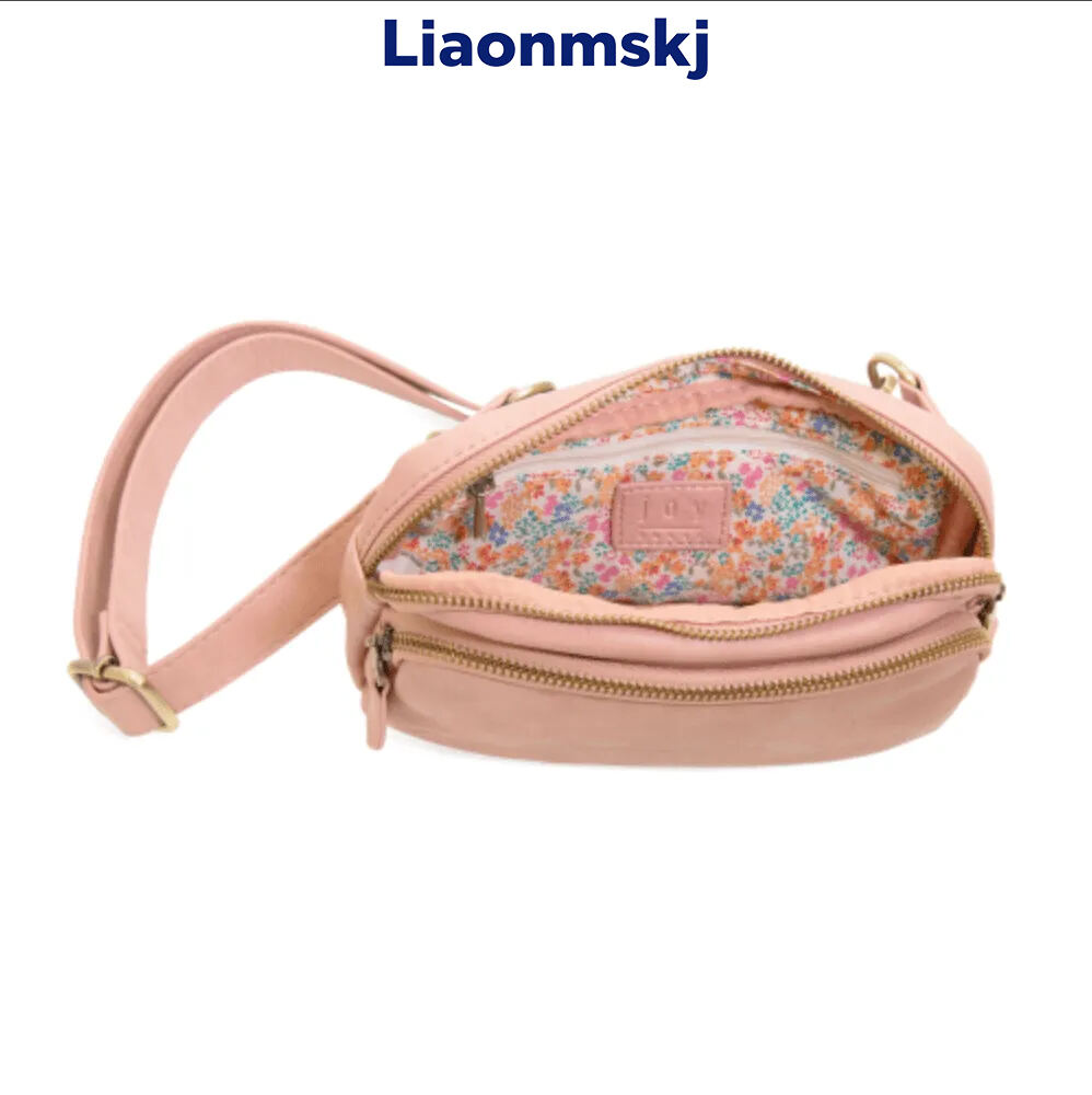 Kylie Double Zip Sling Belt Bag