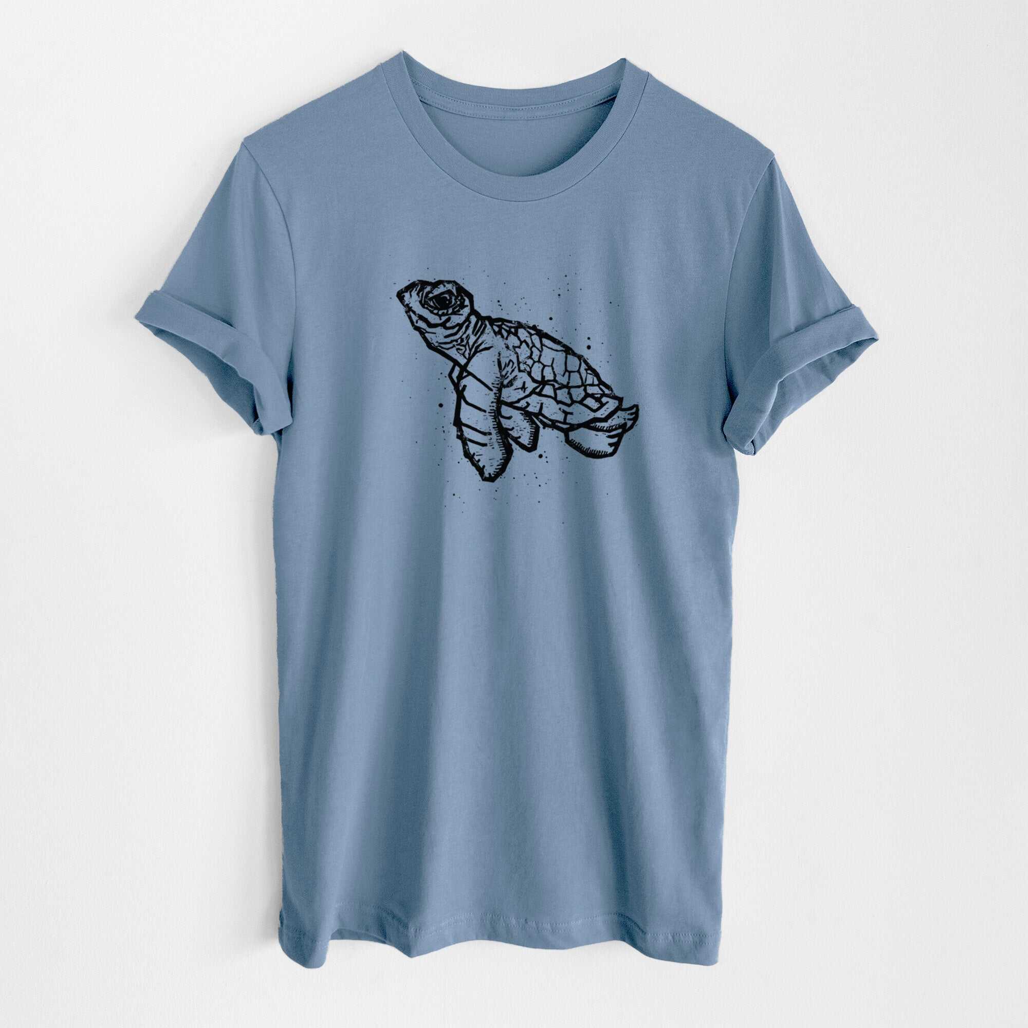 Baby Sea Turtle - Lightweight 100% Cotton Unisex Crewneck
