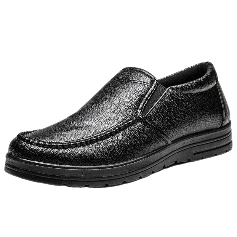 Men's Genuine Leather Comfortable Lightweight Orthopedic Leather Shoes