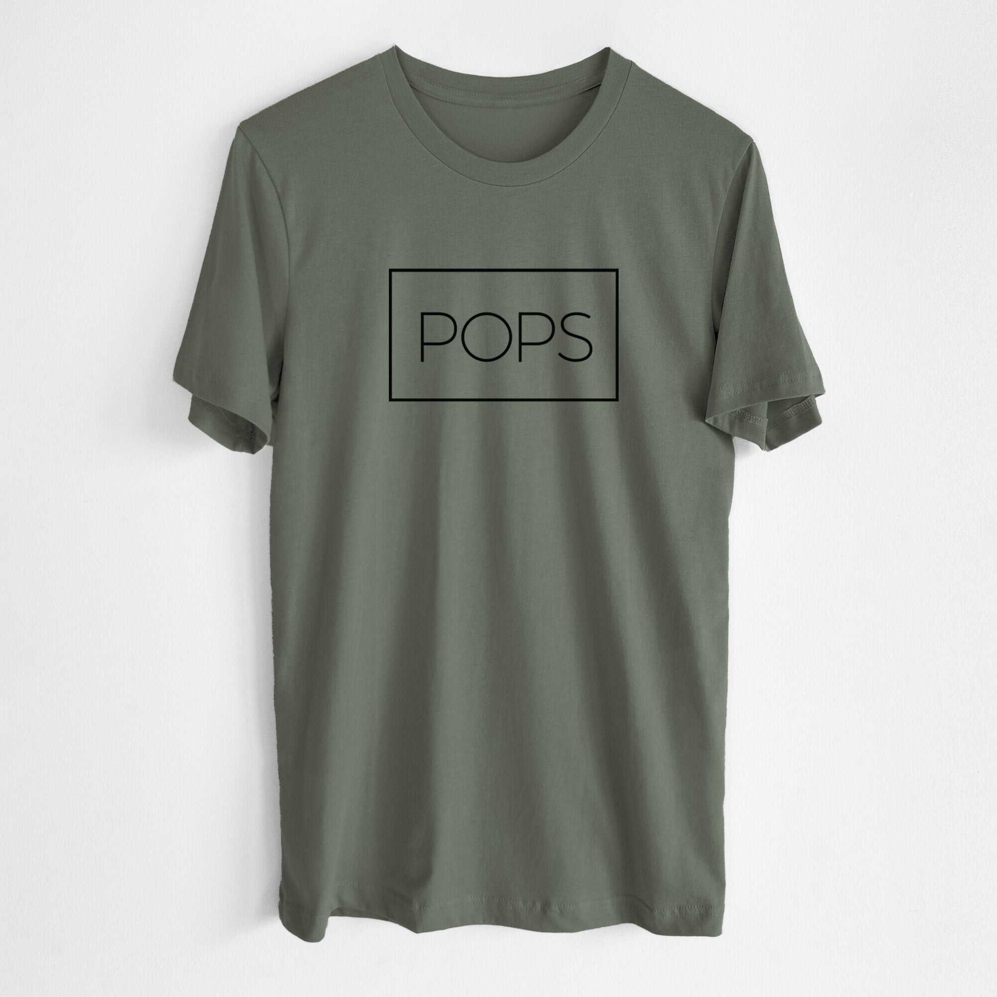 Pops Boxed 1 line - Lightweight 100% Cotton Unisex Crewneck