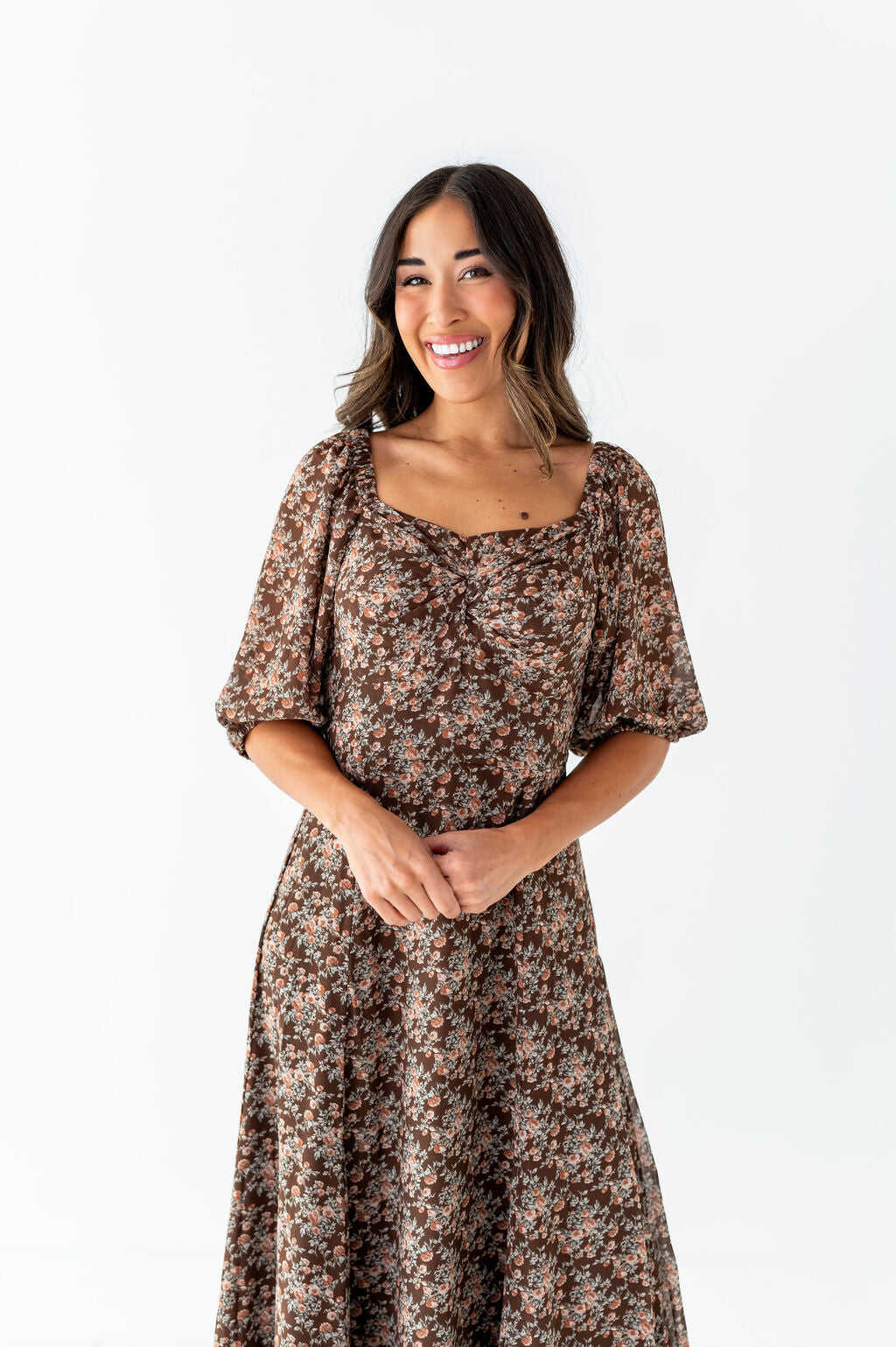 Larissa Floral Dress - Size Small, 2X, & 3X Left