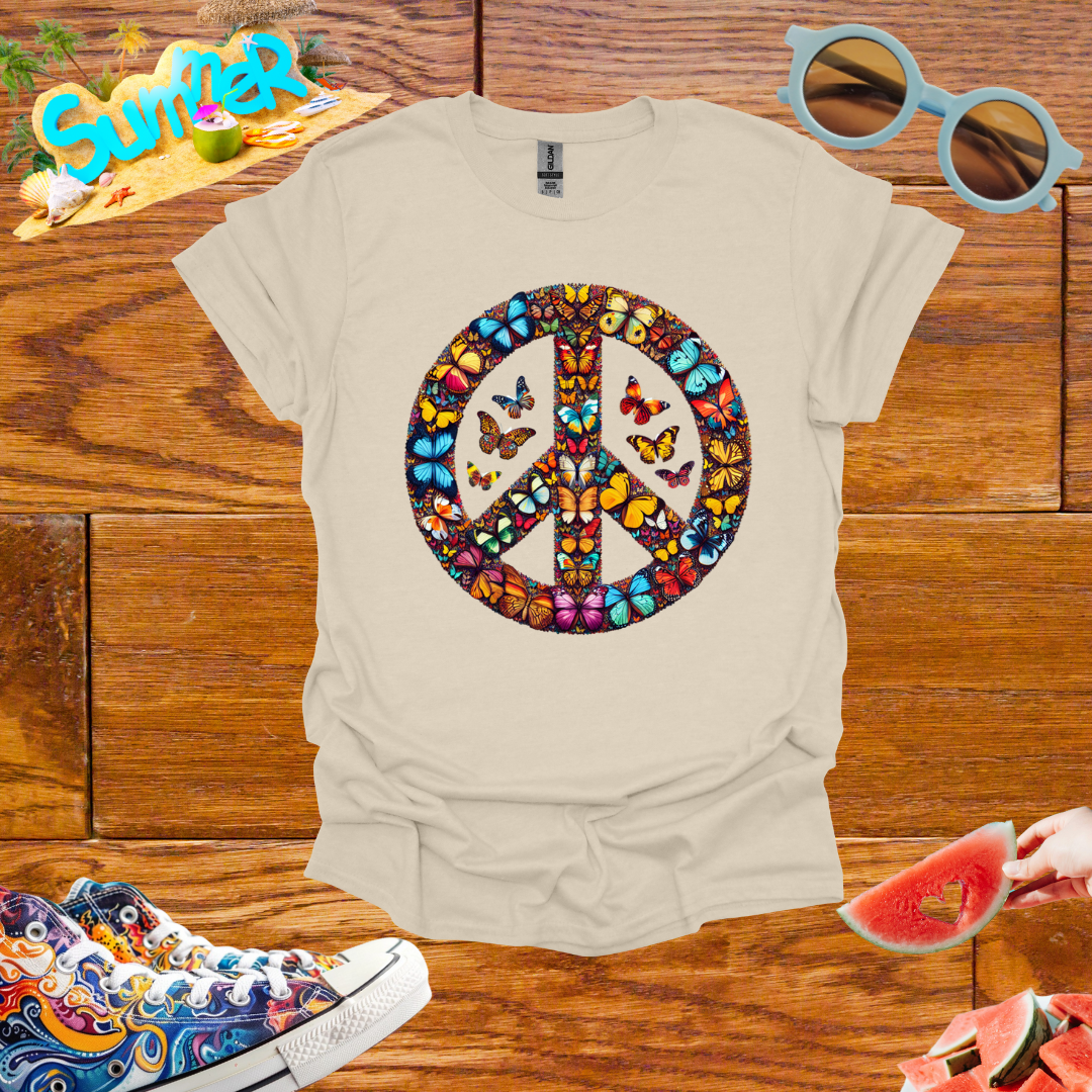 ZCKBDButterfly Peace T-Shirt