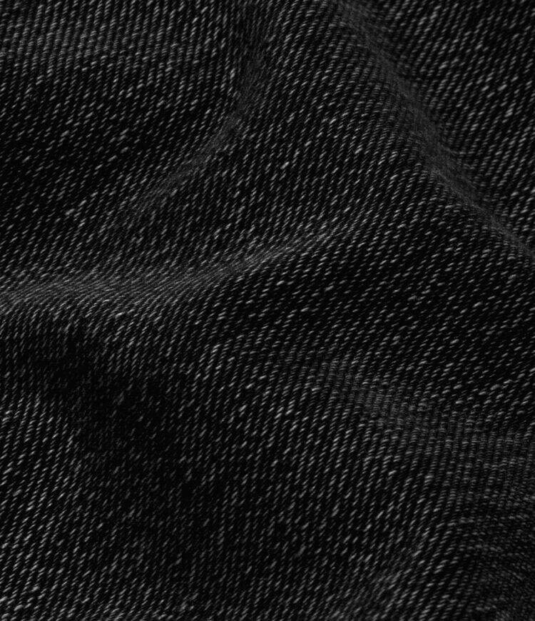 Crossover Side Pocket Washed Stretchy Knit Denim Work Leggings