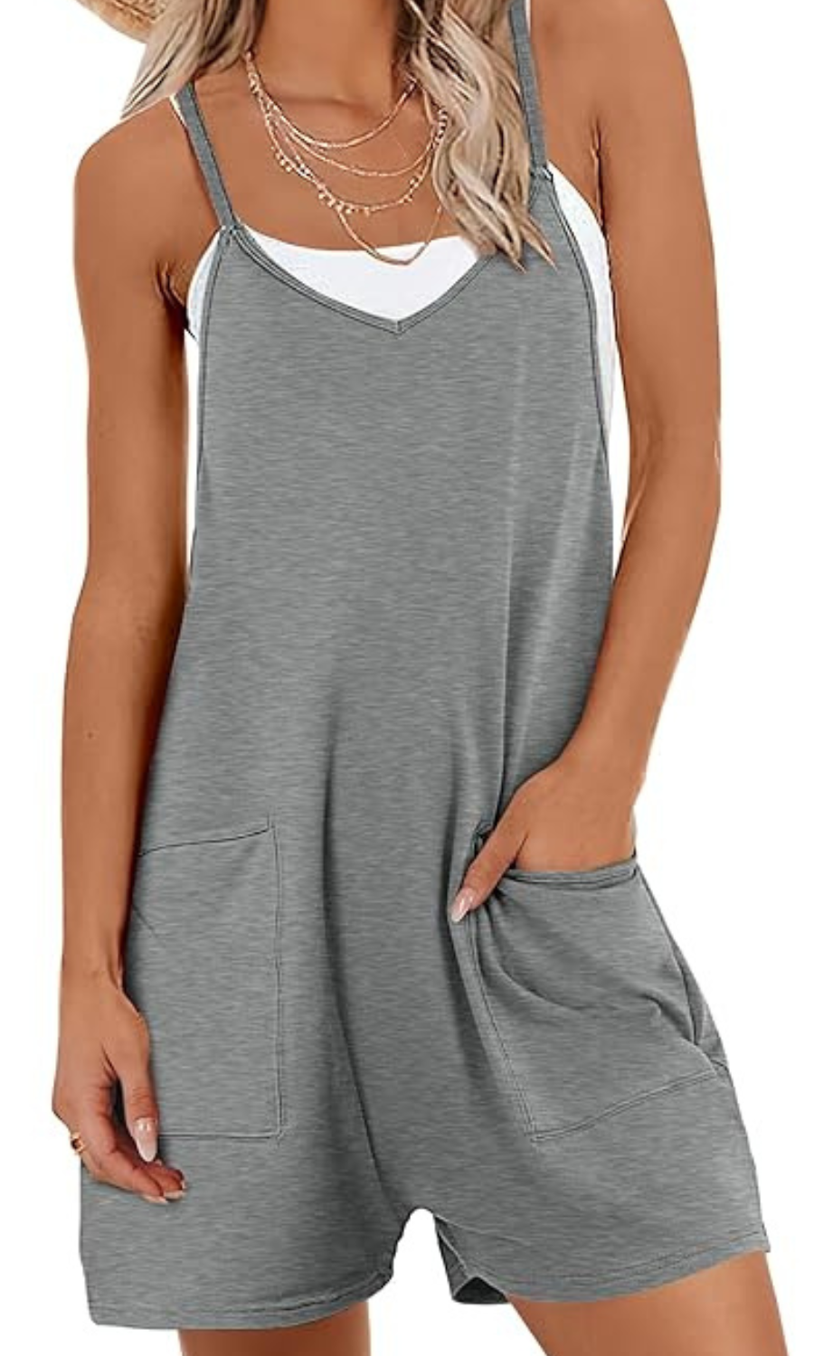 Loose Fit Sleeveless Jumpsuit For Casual Summer And Travel Days