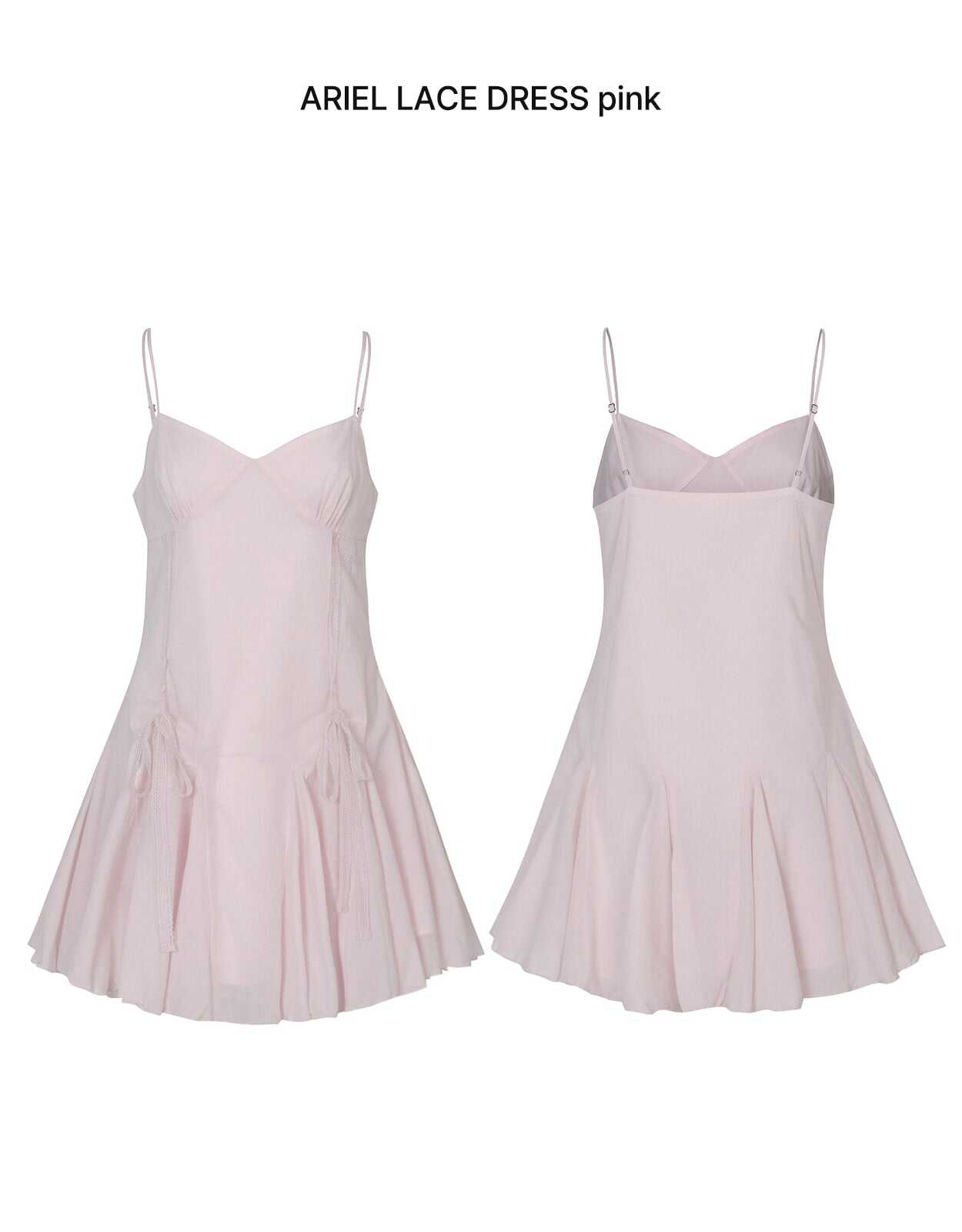 PAIN OR PLEASURE ARIEL LACE DRESS PINK