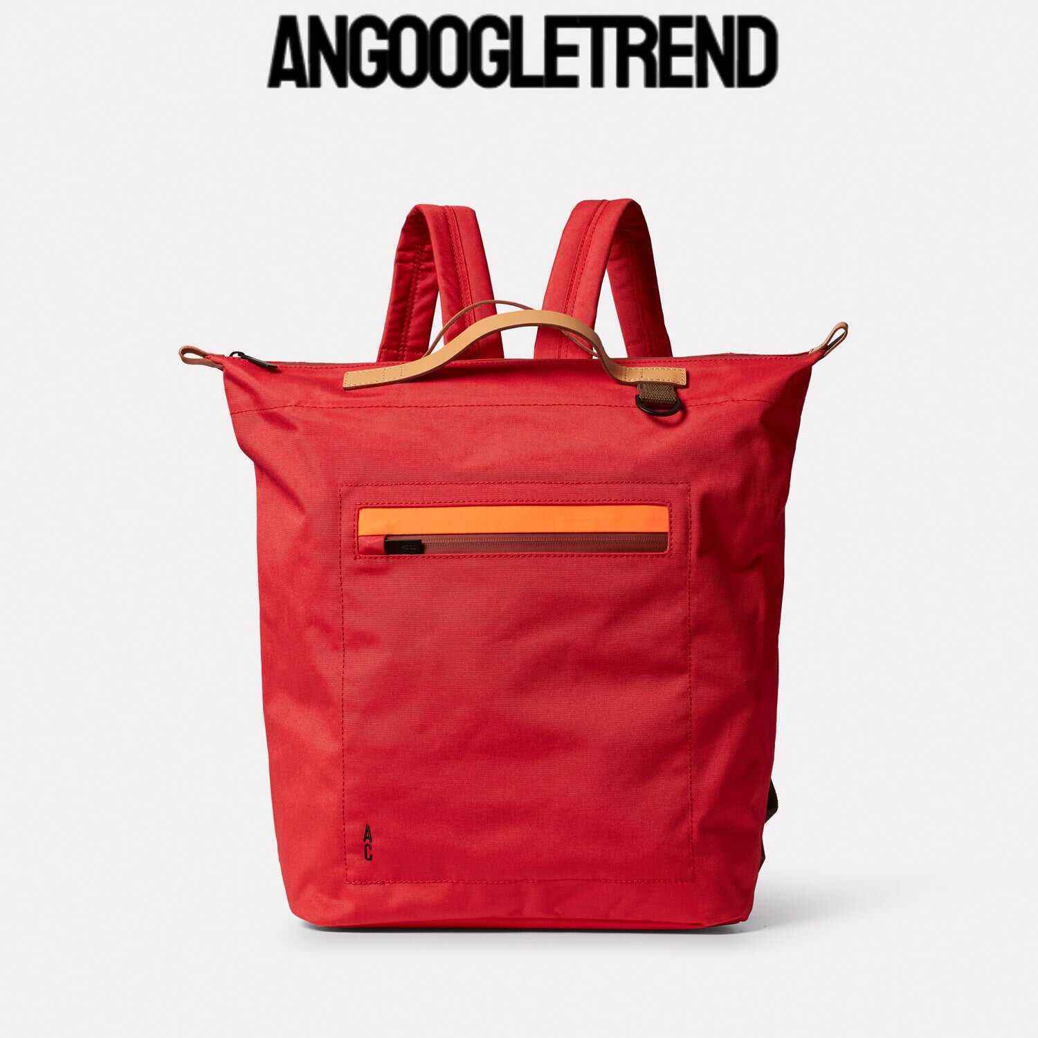 Hoy Travel Cycle Recycled Backpack in Crimson