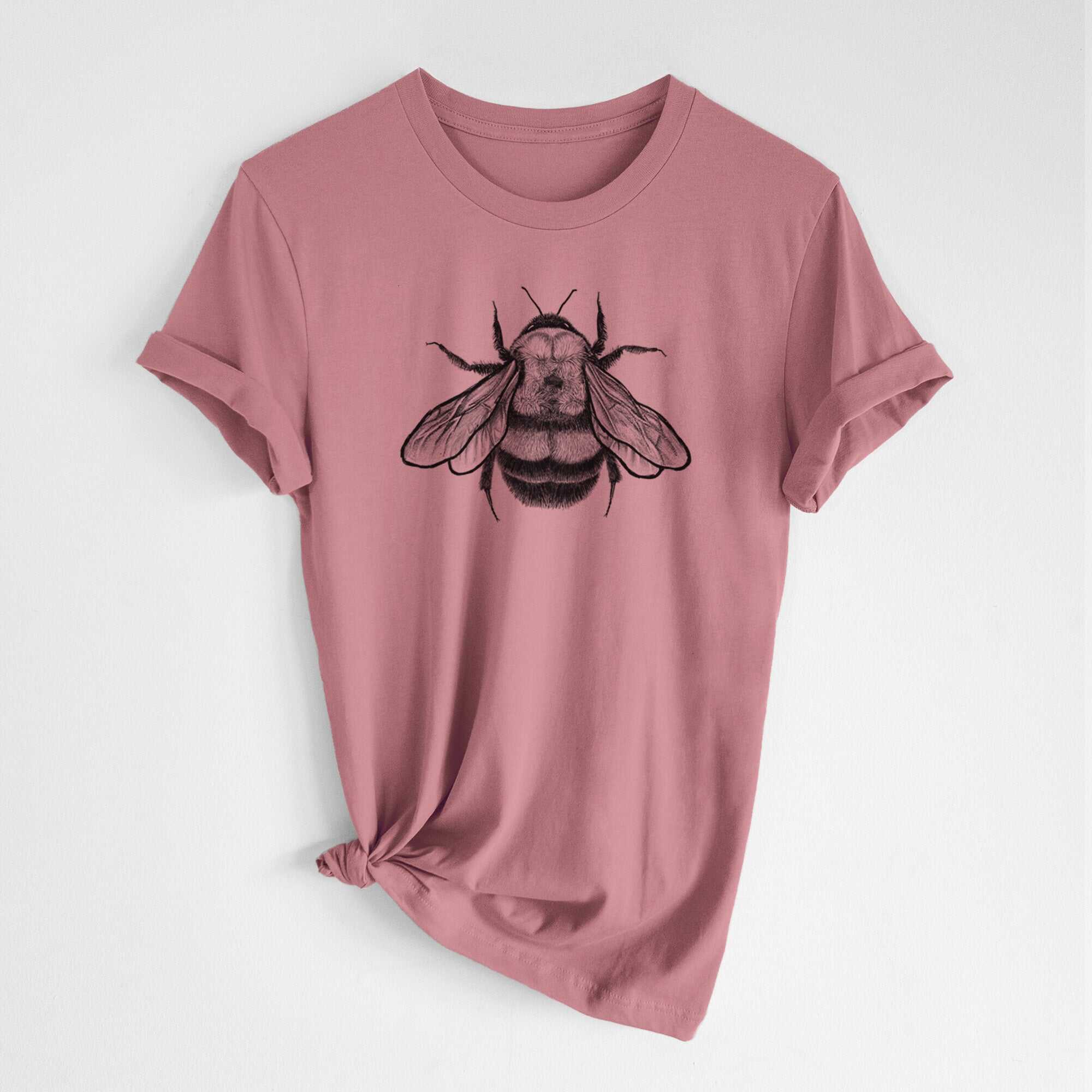 Bombus Affinis - Rusty-Patched Bumble Bee - Lightweight 100% Cotton Unisex Crewneck