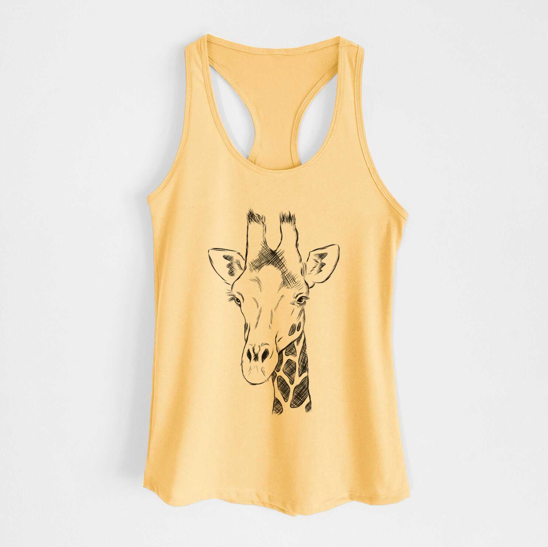 Southern Giraffe - Giraffa giraffa - Women's Racerback Tanktop