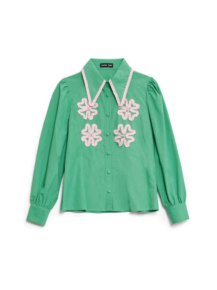 Esmeralda Applique Blouse