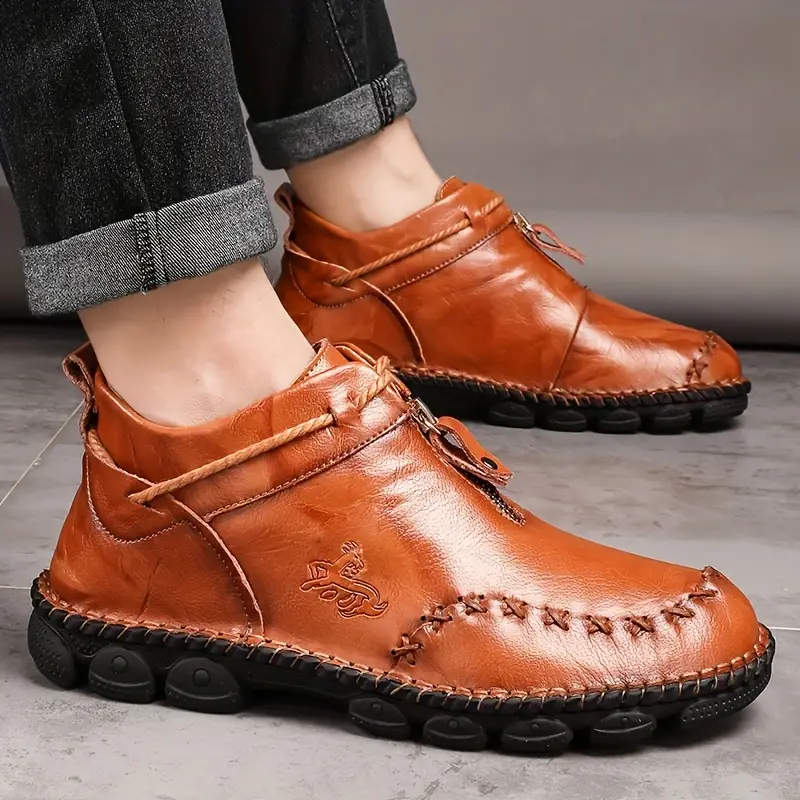 Men's Stitched Loafer Shoes