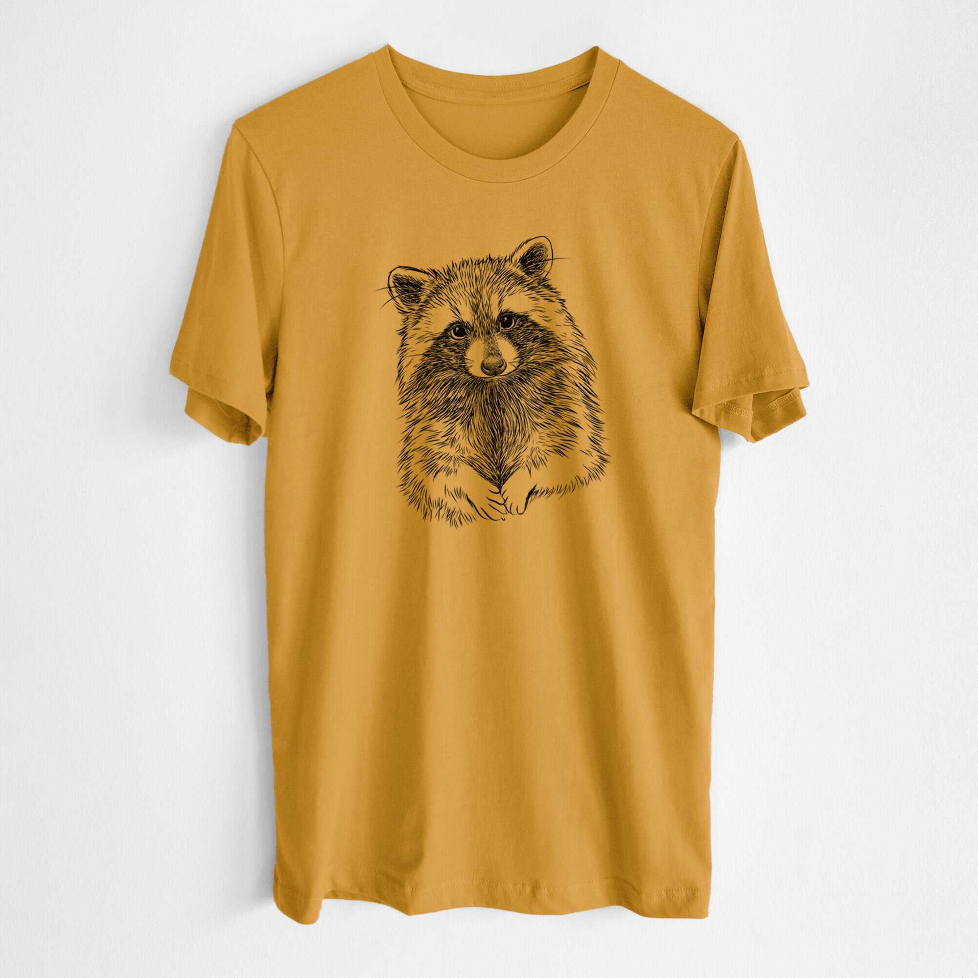 Raccoon - Procyon lotor - Lightweight 100% Cotton Unisex Crewneck
