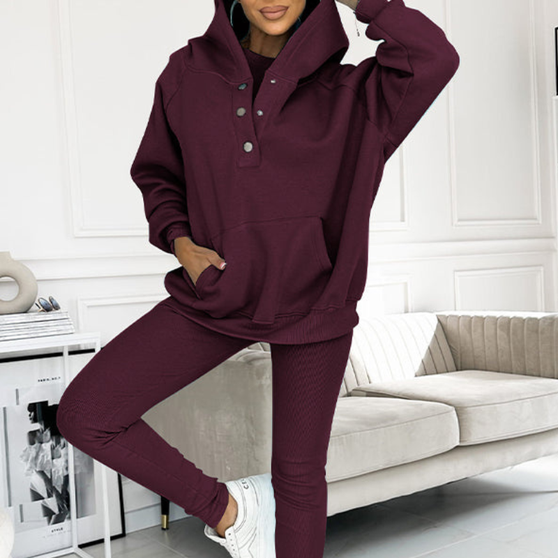 Casual Comfort Sweatshirt Suit