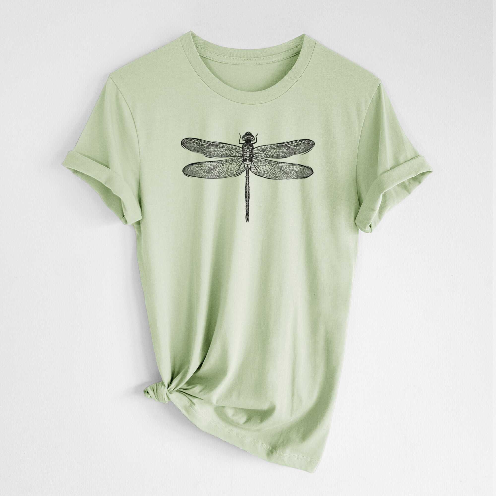 Anax Junius - Green Darner Dragonfly - Lightweight 100% Cotton Unisex Crewneck